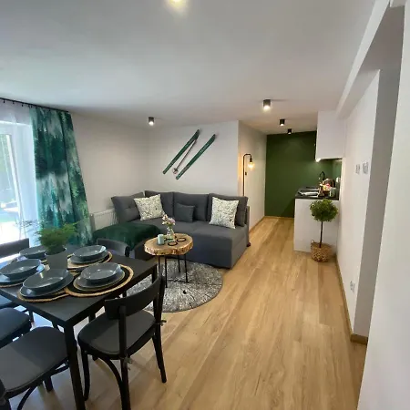 아파트 Rozeta Szczyrk Apartament Przy Gondoli Z Sauna , Jacuzzy, Ogrodem I Tarasem - Dawniej U Gazdy