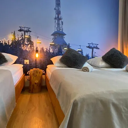 아파트 Rozeta Szczyrk Apartament Przy Gondoli Z Sauna , Jacuzzy, Ogrodem I Tarasem - Dawniej U Gazdy