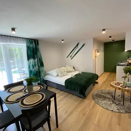 Rozeta Szczyrk Apartament Przy Gondoli Z Sauna , Jacuzzy, Ogrodem I Tarasem - Dawniej U Gazdy 아파트