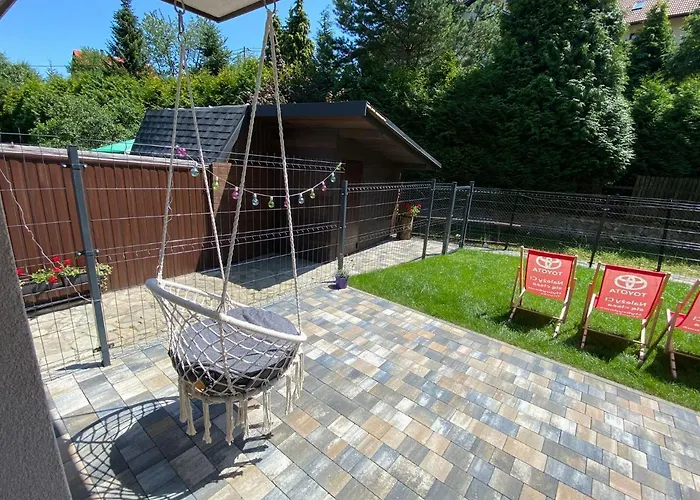 아파트 Rozeta Szczyrk Apartament Przy Gondoli Z Sauna , Jacuzzy, Ogrodem I Tarasem - Dawniej U Gazdy 슈차이르크