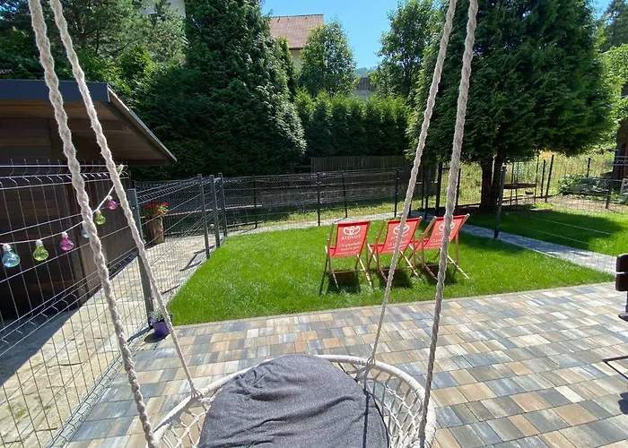 Rozeta Przy Gondoli Z Sauna , Jacuzzy, Ogrodem I Tarasem - Dawniej U Gazdy דירה