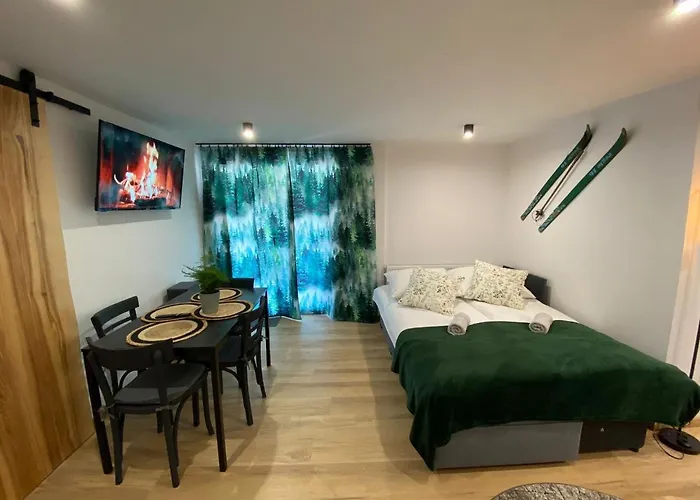 Rozeta Szczyrk Apartament Przy Gondoli Z Sauna , Jacuzzy, Ogrodem I Tarasem - Dawniej U Gazdy 아파트