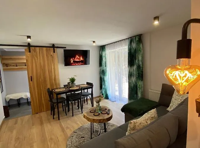 Rozeta Szczyrk Apartament Przy Gondoli Z Sauna , Jacuzzy, Ogrodem I Tarasem - Dawniej U Gazdy 아파트